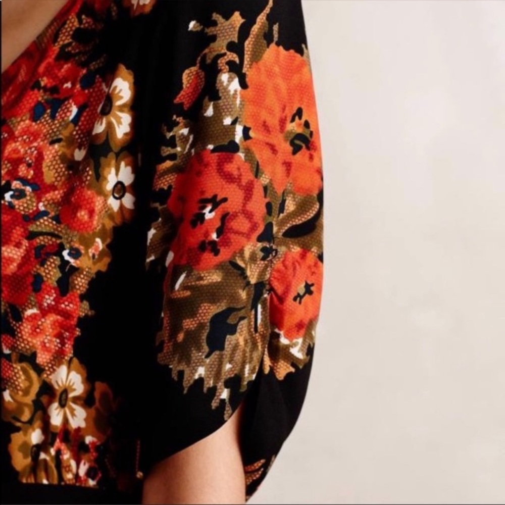 Anthropologie Paper Crown Wreathed Maxi Dress - Picture 3 of 12